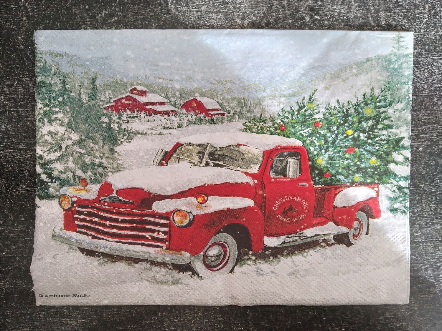 салфетка Christmas Truck