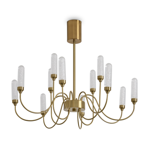 Светодиодная люстра на штанге Freya Alias FR2050CL-L36BS