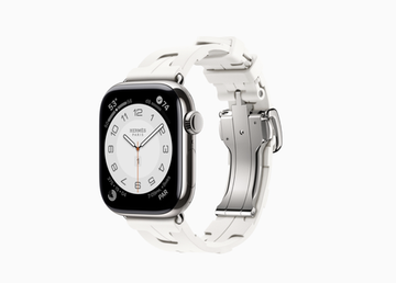 Apple Watch Hermès Series 11 42 mm Kilim Single Tour белый