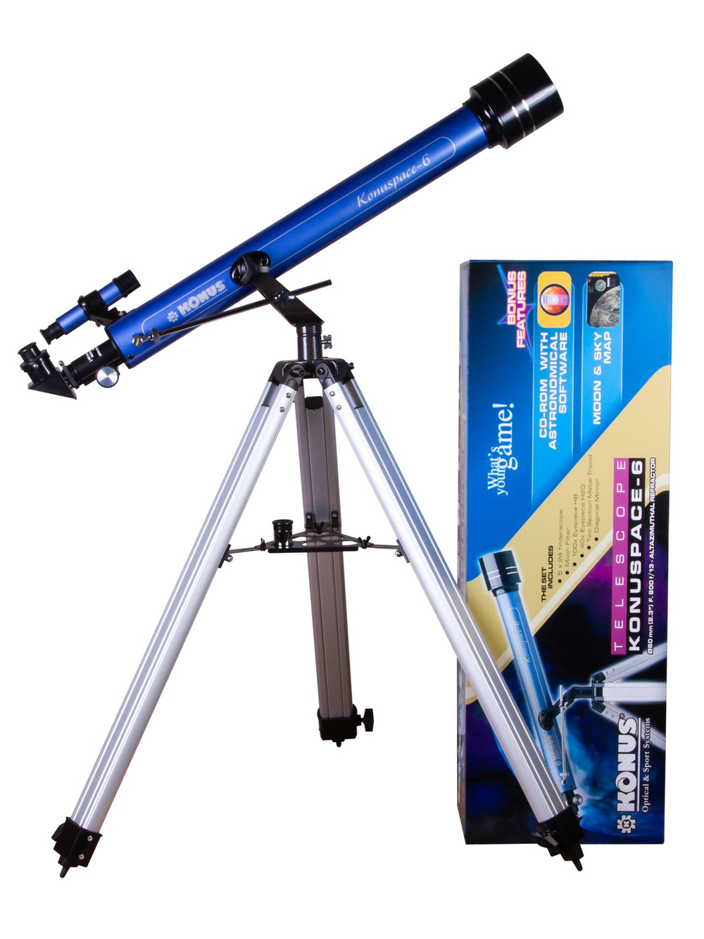 Телескоп Konus Konuspace-6 60/800 AZ