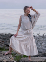 Юбка-трансформер Chintamani из необработанного хлопка