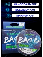 Тонущая монофильная прозрачная леска 0,25 мм Каида Про