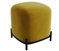 Пуфик в прихожую, желтый