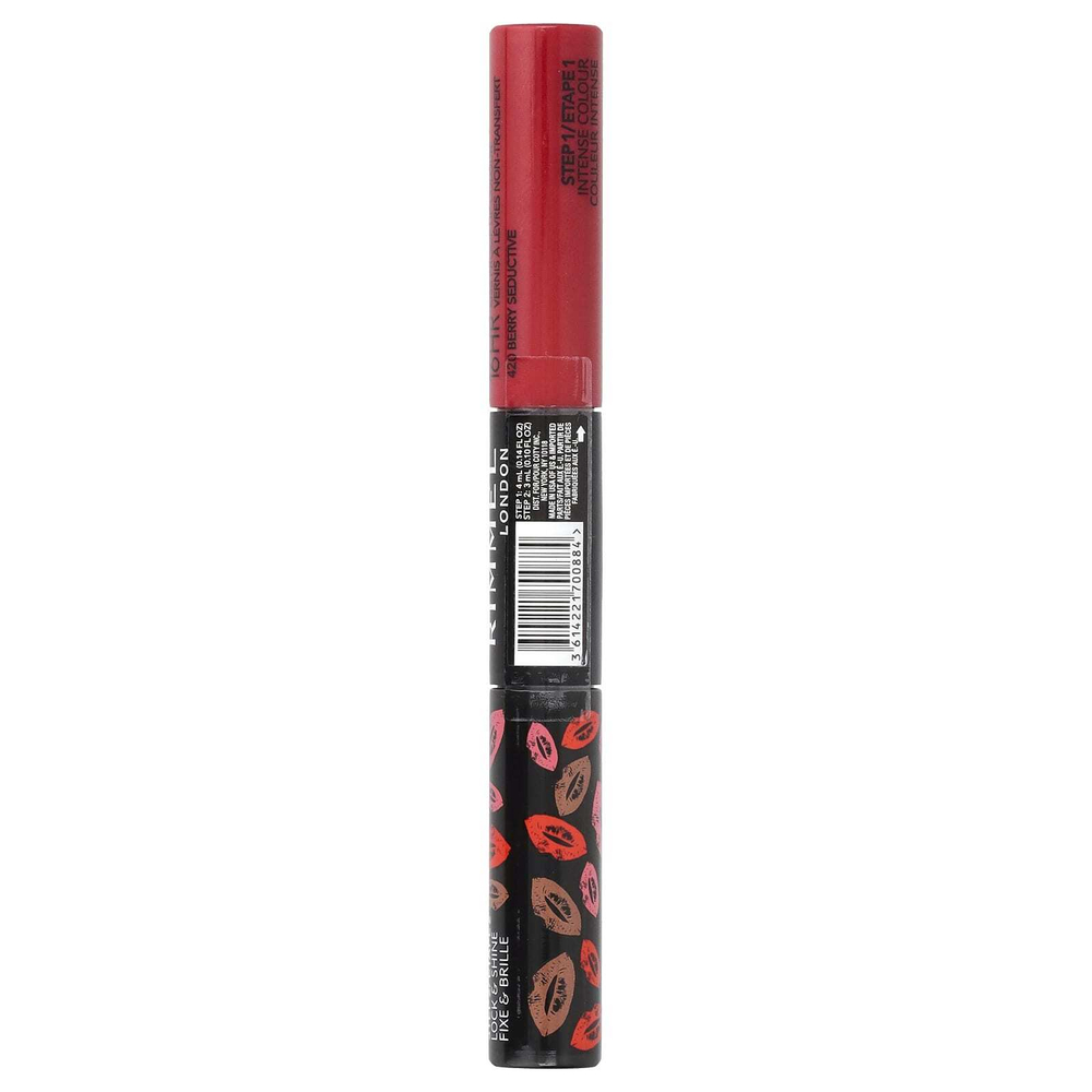 Rimmel London, Provocalips, 16HR Kiss Proof Lip Color, 420 Berry Seductive, 4 мл (0,14 жидк. унц.)