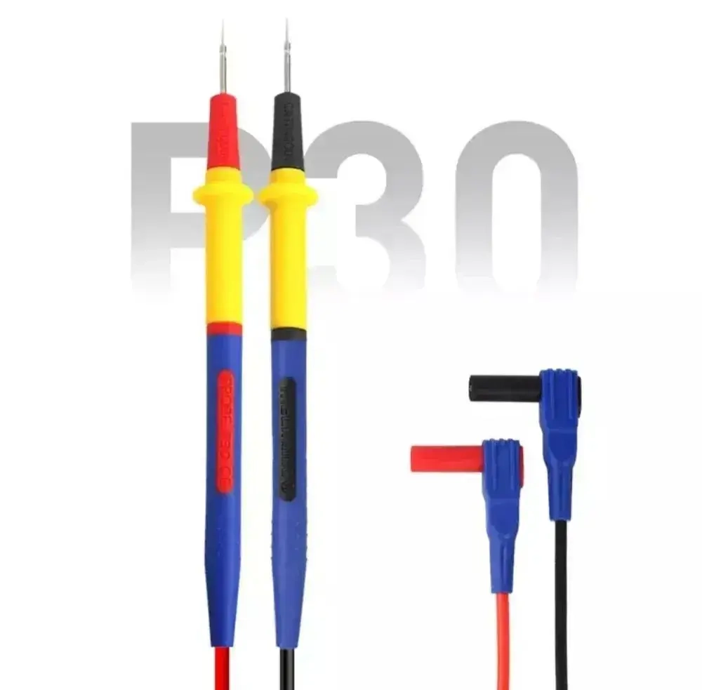 Щупы для мультиметра силиконовые 20А P30 MECHANIC / провода для тестера 1,2 метра