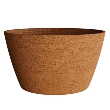 Кашпо BOWL EROSIA OCHRE D80 H45