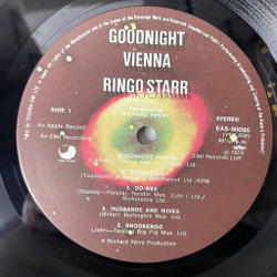 Винтажная виниловая пластинка LP Ringo Starr Goodnight Vienna (Japan 1974) (Obi) Snookeroo