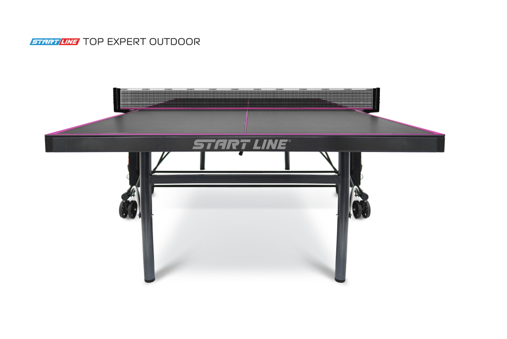 Стол теннисный Top Expert 6 Всепогодный Black
