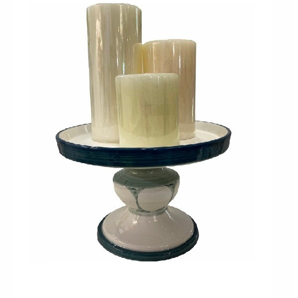 Подсвечник широкий, 22 см