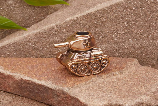 Бусина на темляк Т-34 от мастерской Крымская бронза