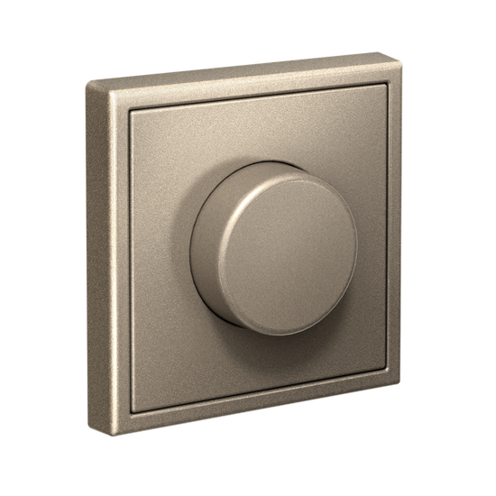 Светорегулятор поворотно-нажимной (диммер) ArtGallery LED RC 400Вт механизм шампань SE GAL000523