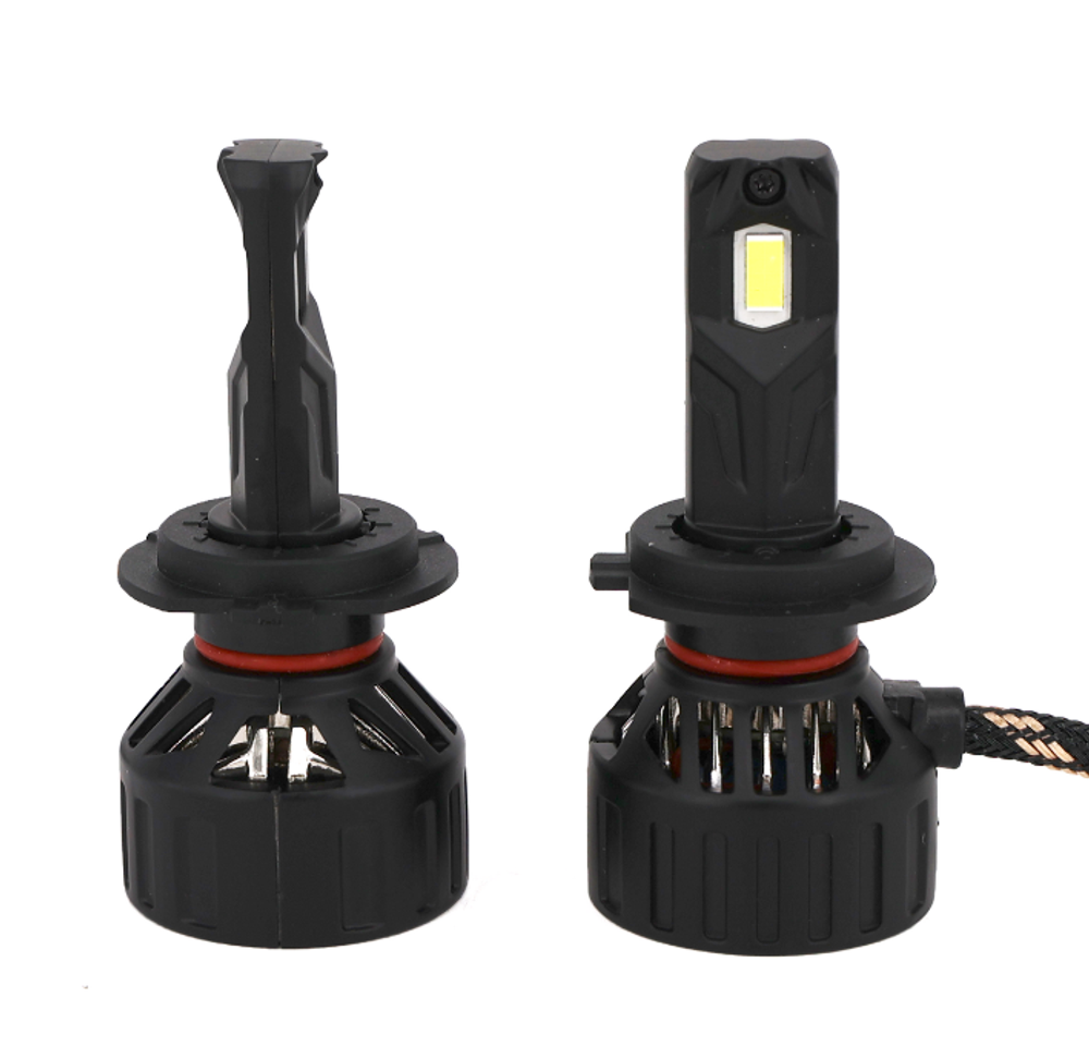 Cветодиодные лампы H7 Sariti F8 с вентилятором, 12V, 40W, 5500K (комплект, 2шт)