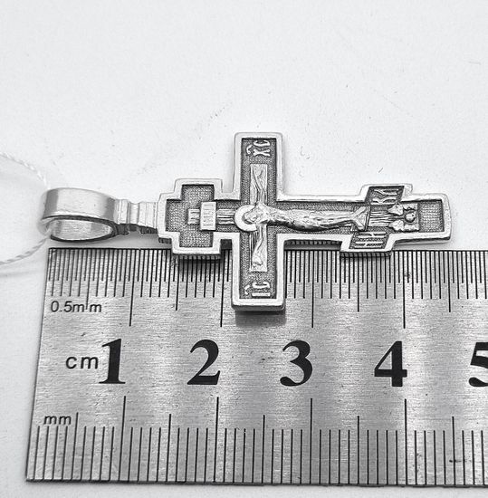 Православный крест. Распятие Христово. Кресту твоему поклоняемся