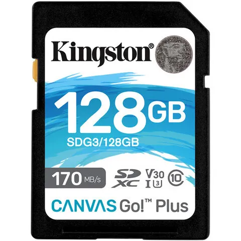Kingston 128GB Canvas Go Plus UHS-I