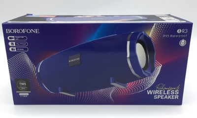 Портативная колонка Borofone BR3, 10W, BT5.0, 1200mAh Blue