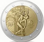 France 2 Euro 2022 – 2024 Summer Olympic Games in Paris (BU, Coincard)