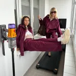 Брюки Смерч вельветовые #6 бордовые