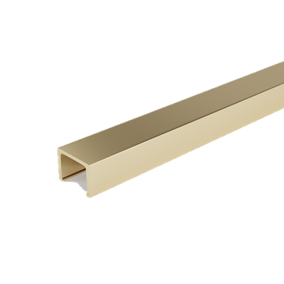 Латунный "П"- образный профиль PU, антик