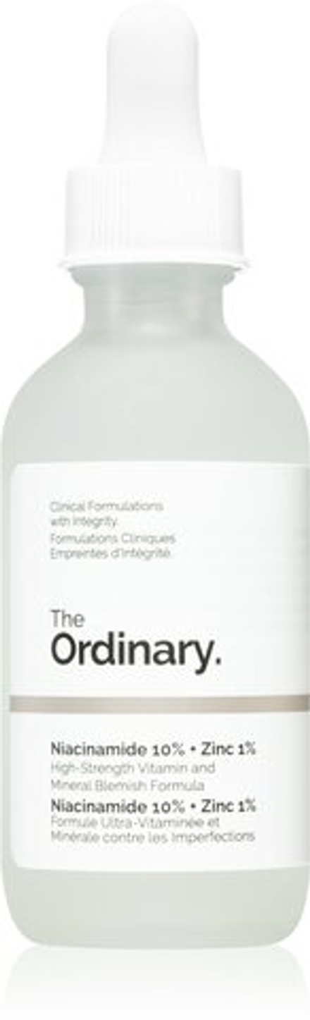 The Ordinary Niacinamide 10% + Zinc 1% - осветляющая сыворотка для лица /   60  ml  / GTIN 769915195958