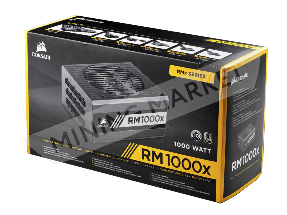 Модульный блок питания corsair RMx Series 1000w