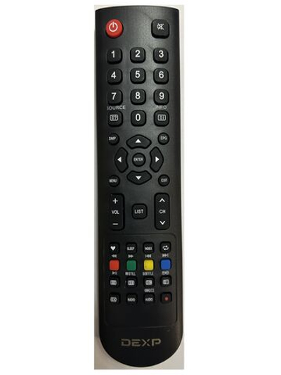 Пульт оригинальный DEXP JKT-106B-2,GCBLTV70A-C35,D7-RC для DEXP HYUNDAI FUSION SUPRA
