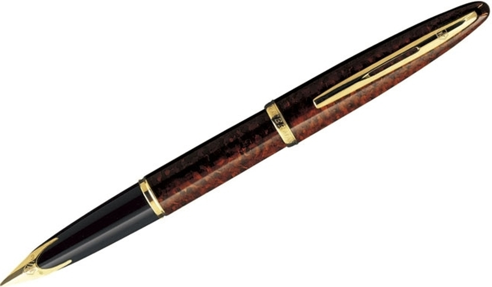 Перьевая ручка Waterman Carene, Marine Amber GT