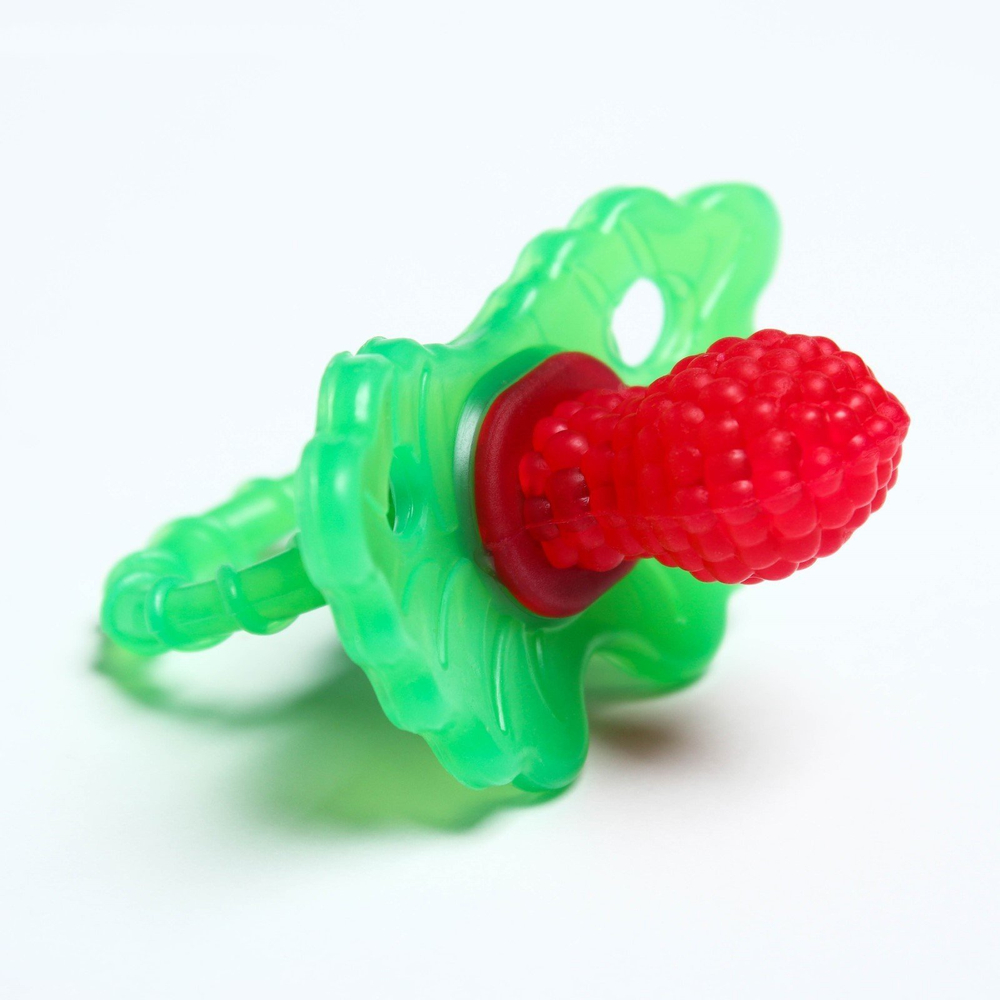 2825253 Прорезыватель силиконовый «Крошка Я. Ягодка-пустышка», цвет красный