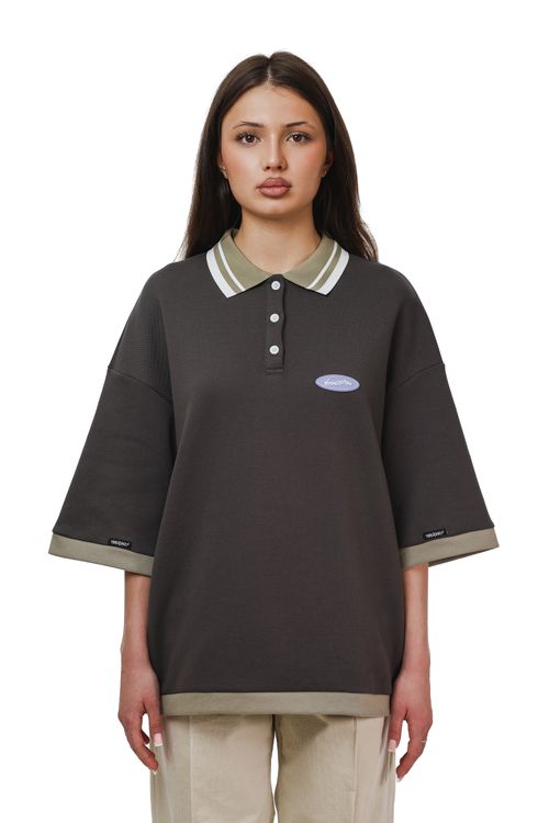 Поло Ymkashix серое