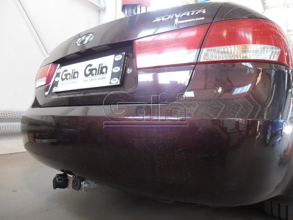 Фаркоп оцинкованный Galia H065A для Hyundai Sonata, 4dv, 2004- Type A(паспорт и сертификат в комплекте)(без электрики)