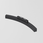 Трековый светильник Elektrostandard Slim Magnetic для радиусного шинопровода 12W 4200K Intenso Ø800мм 85184/01 черный