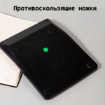 Калькулятор настольный DELI "М888" 12 разрядный, 202х159х31 мм, черный/синий