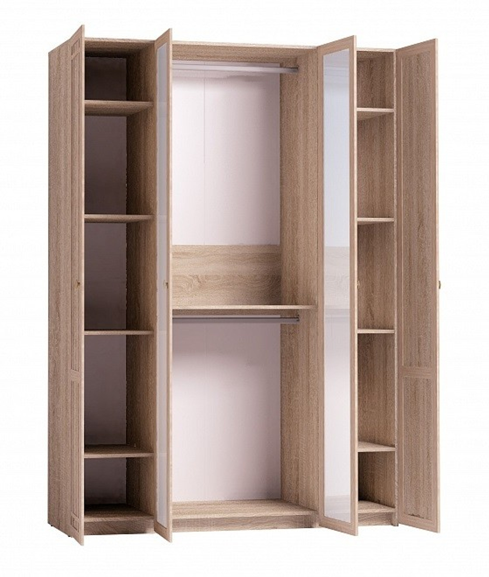 Шкаф для одежды и белья Sherlock 60, дуб сонома