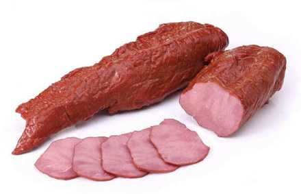 "Вырезка Праздничная" говяжья копчено-вареная Жлобинский МК