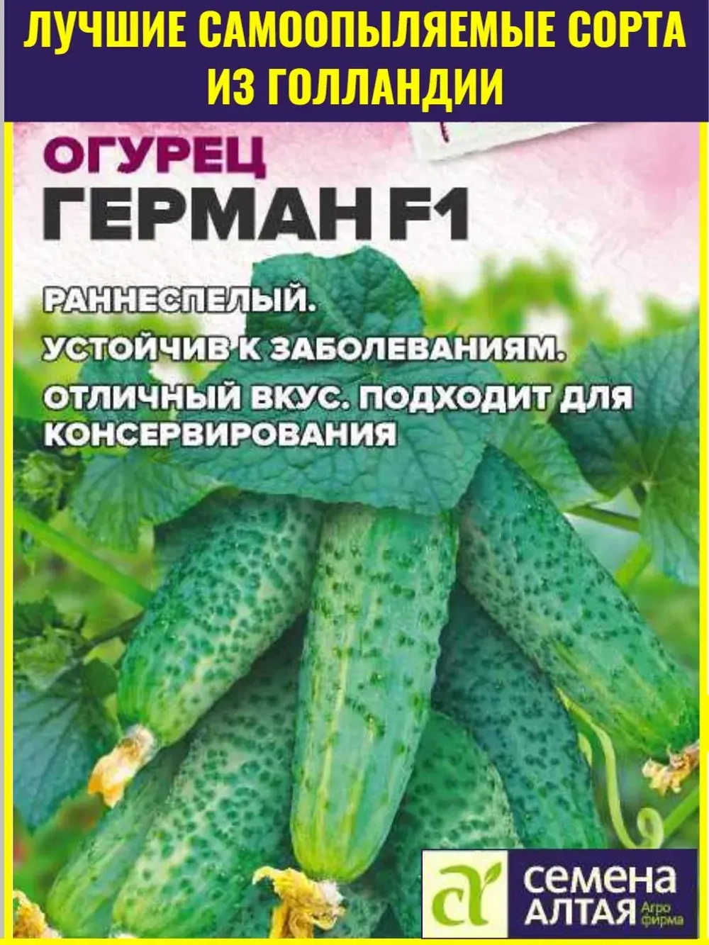 Семена Огурец Герман F1