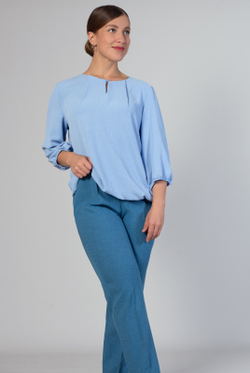 Блузка женская 3297ЛП, гол.кашемир #30ГК093297ЛП