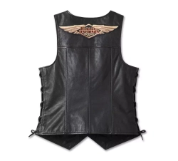 Жилет 120th Anniversary Laced Side Leather Harley-Davidson