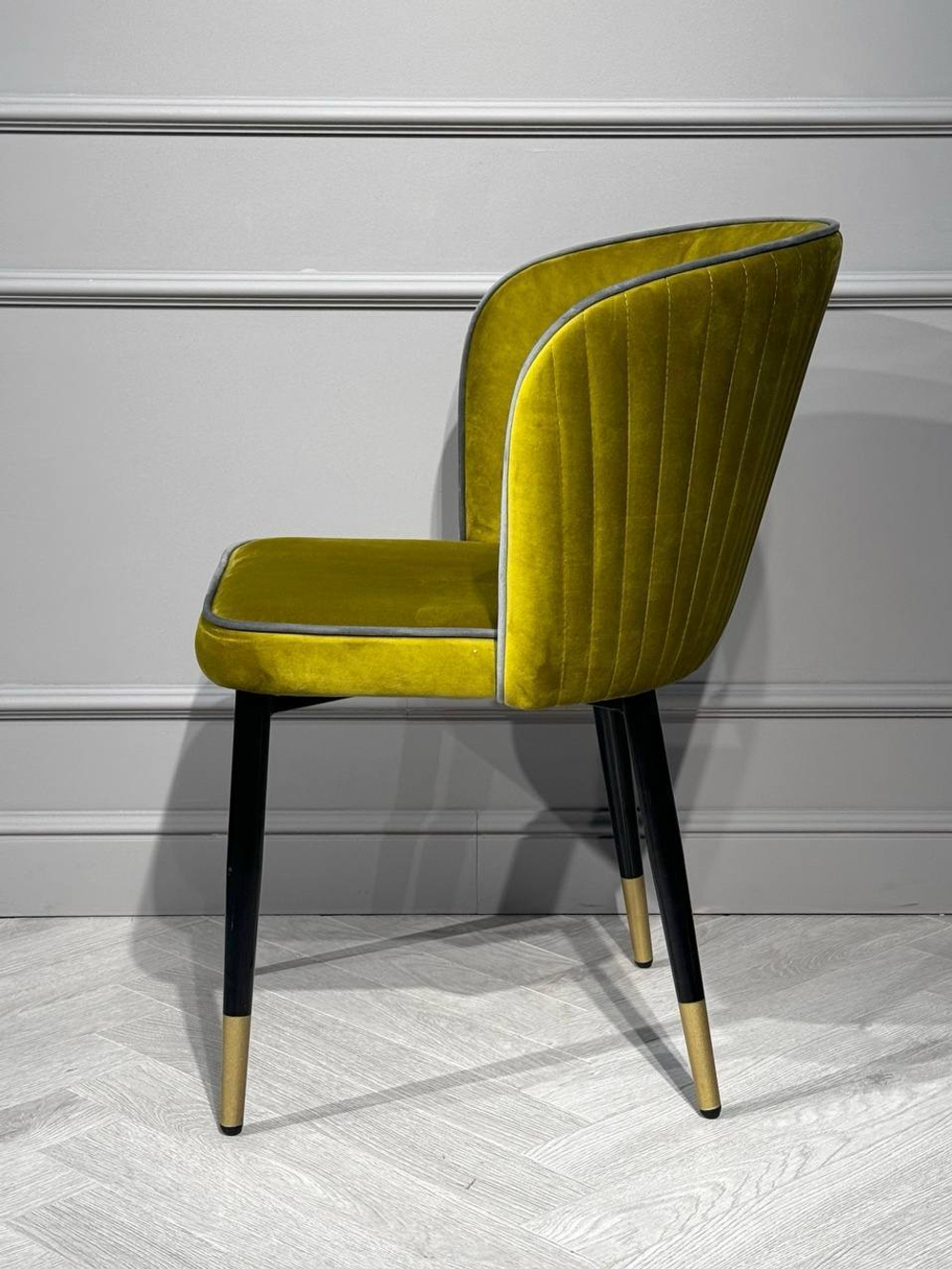 Стул обеденный Ist Casa Амини, оливковый, черный с золотом