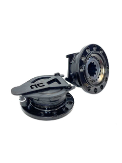 Муфты (хабы мини) УАЗ включения переднего моста ручные V2.0 с фиксатором крышки и ключом