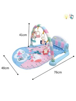 Коврик для малышей с дугами и погремушками, звуковой (200764086)