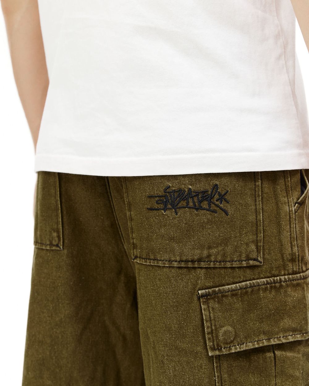 Джинсы Anteater WideCargo Denim зеленые