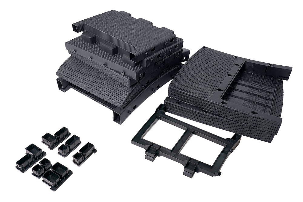 Arizona b:rattan, Диван трехместный, антрацит (3-х местная подушка)