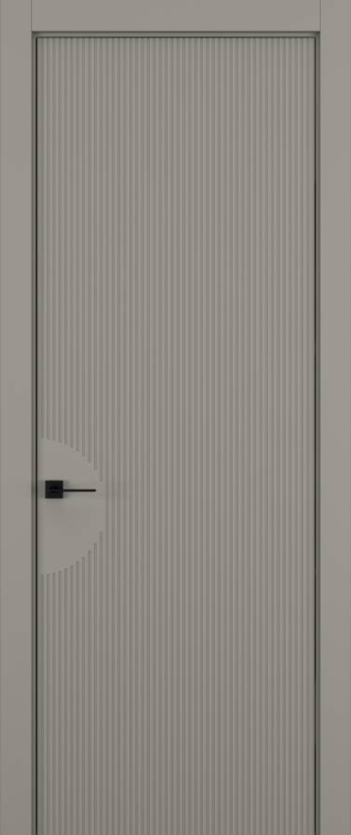 Дверь 6 VERTICAL Матовый Каменно-серый