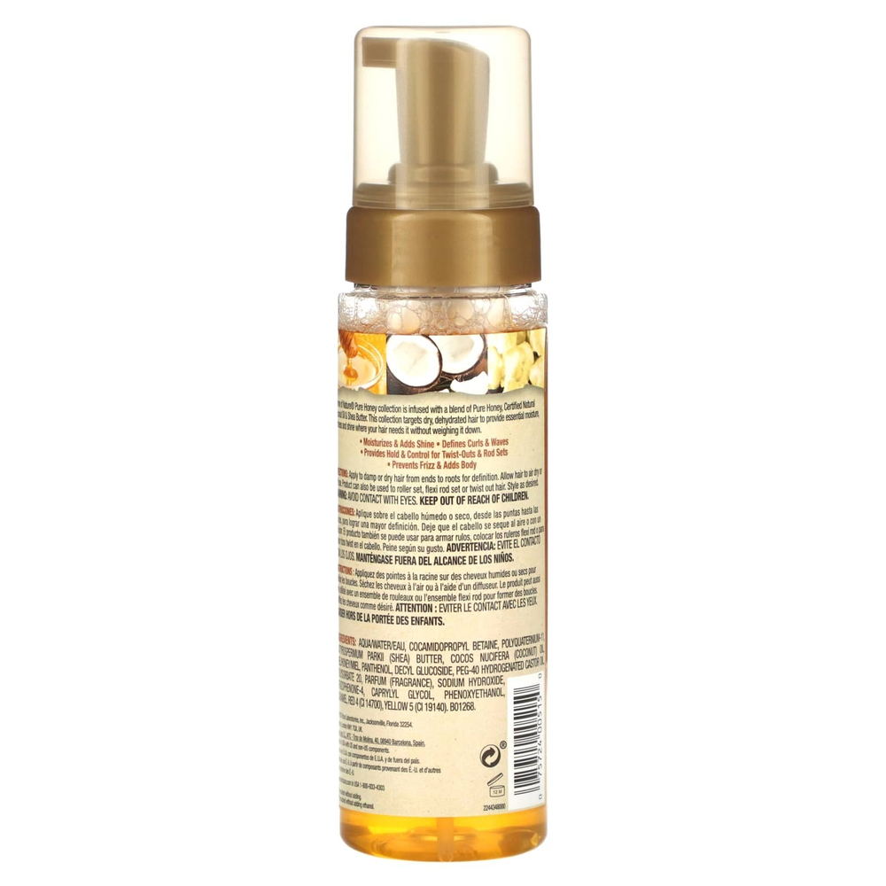 Creme Of Nature, Pure Honey, увлажняющий мусс для завивки волос, 207 мл (7 жидк. унц.)