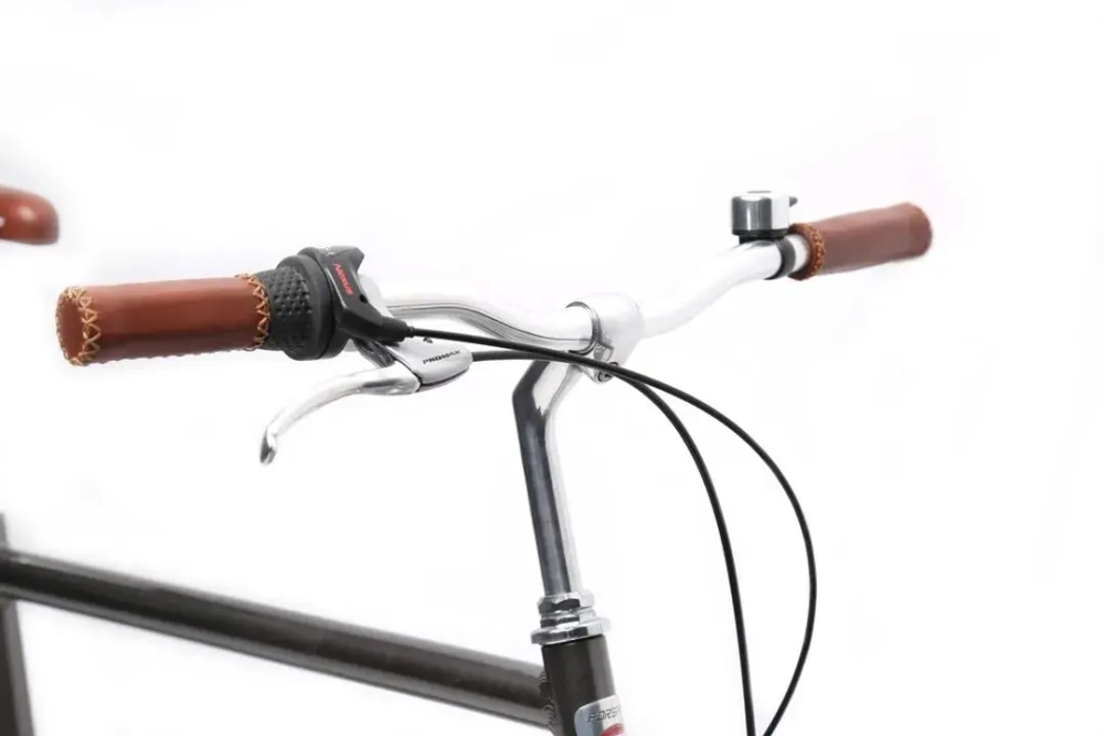 Велосипед Urban Classic M(Al 6061,колесо700с,пер/зад покр35C,3 планетар. скорости, тормаза:U-Brake,зад ножной, ремен. передача,рост до 175см, серый) Forsage-вело FB28005(510)