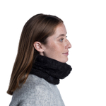 Шарф Buff Knitted & Fleece Neckwarmer Airon Black (US:One size)