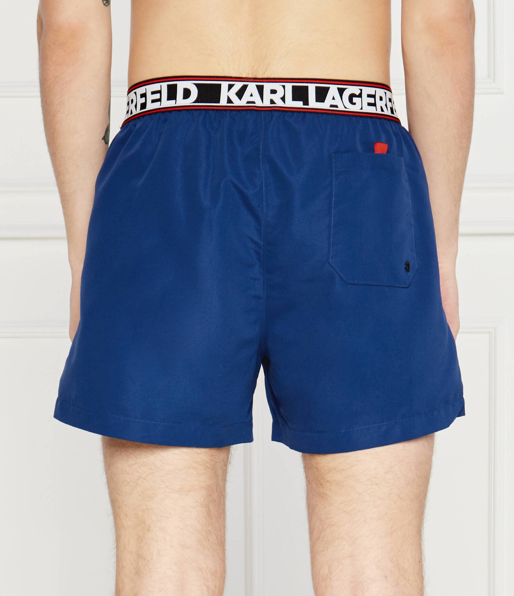 Шорты для плавания Karl Lagerfeld - голубой(235M2209)