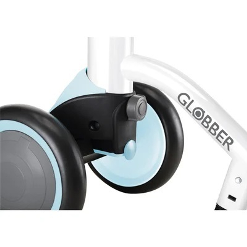 Беговел-каталка Globber Learning Bike 3 в 1 White-Pastel Blue