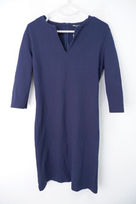 Платье Belucci синее прямое 44 размер