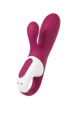 Вибратор Satisfyer Hot Bunny с функцией нагрева красный 17,5 см