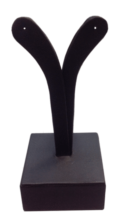 Подставка для серег/ушки/2 отверстия/квадратное основание/Н-115 мм.